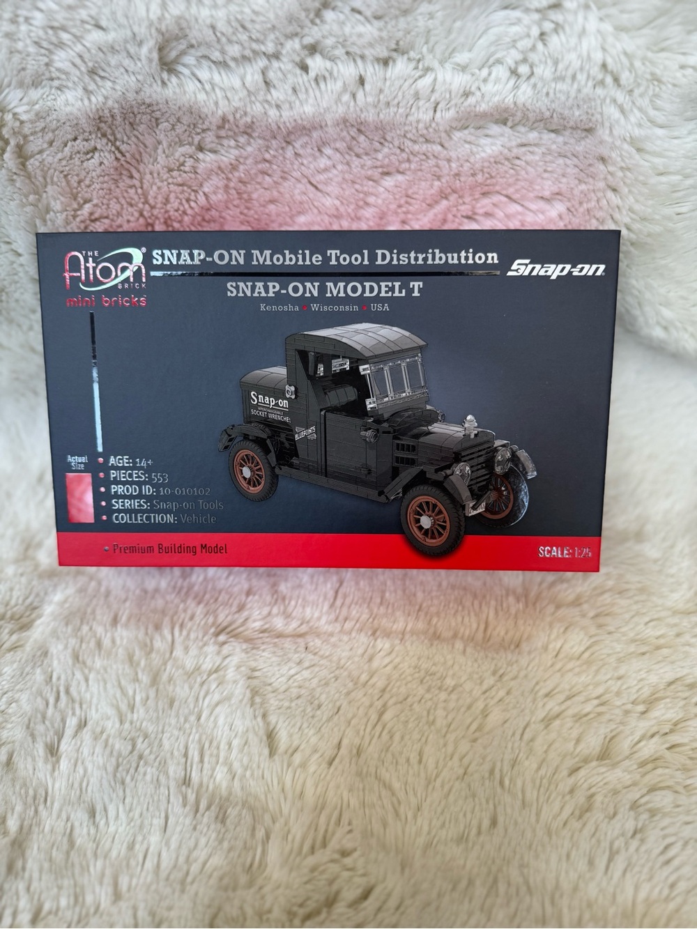 Snap-on Model T Mini Brick Car Kit